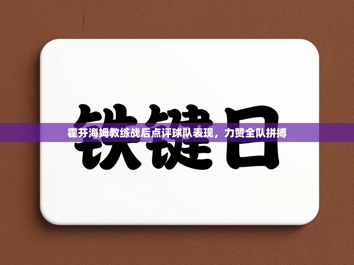 霍芬海姆教练战后点评球队表现，力赞全队拼搏