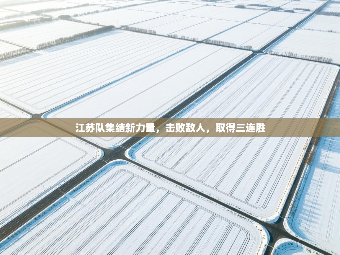 江苏队集结新力量，击败敌人，取得三连胜  第1张