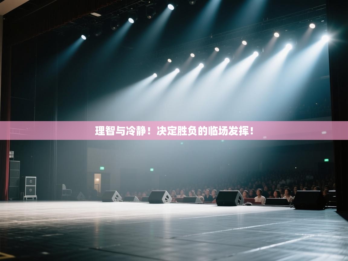 理智与冷静！决定胜负的临场发挥！  第1张